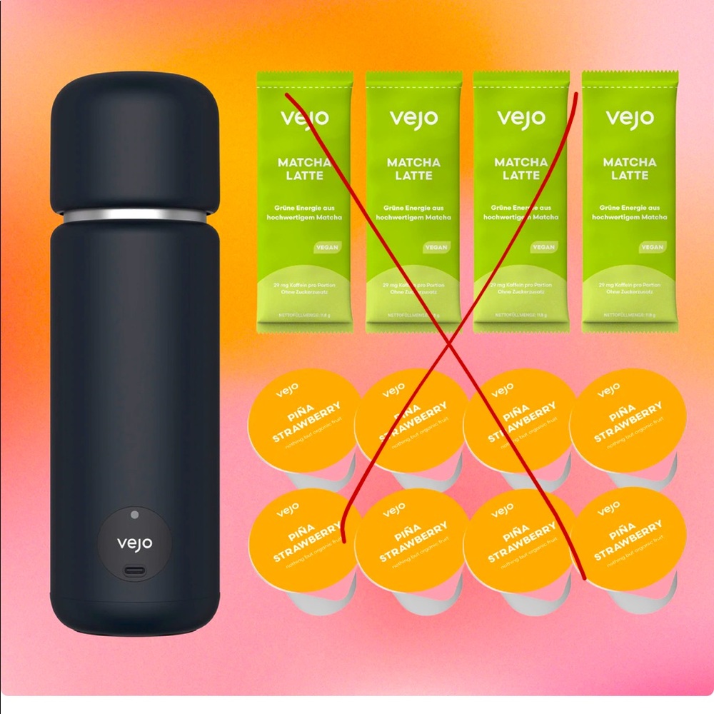 NEW in packaging. Vejo Blender - Gen 2. On the go smoothie blender.